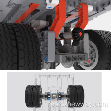 Juguetes inteligentes para constructor portátil de seguridad para camiones de juguete Mitu